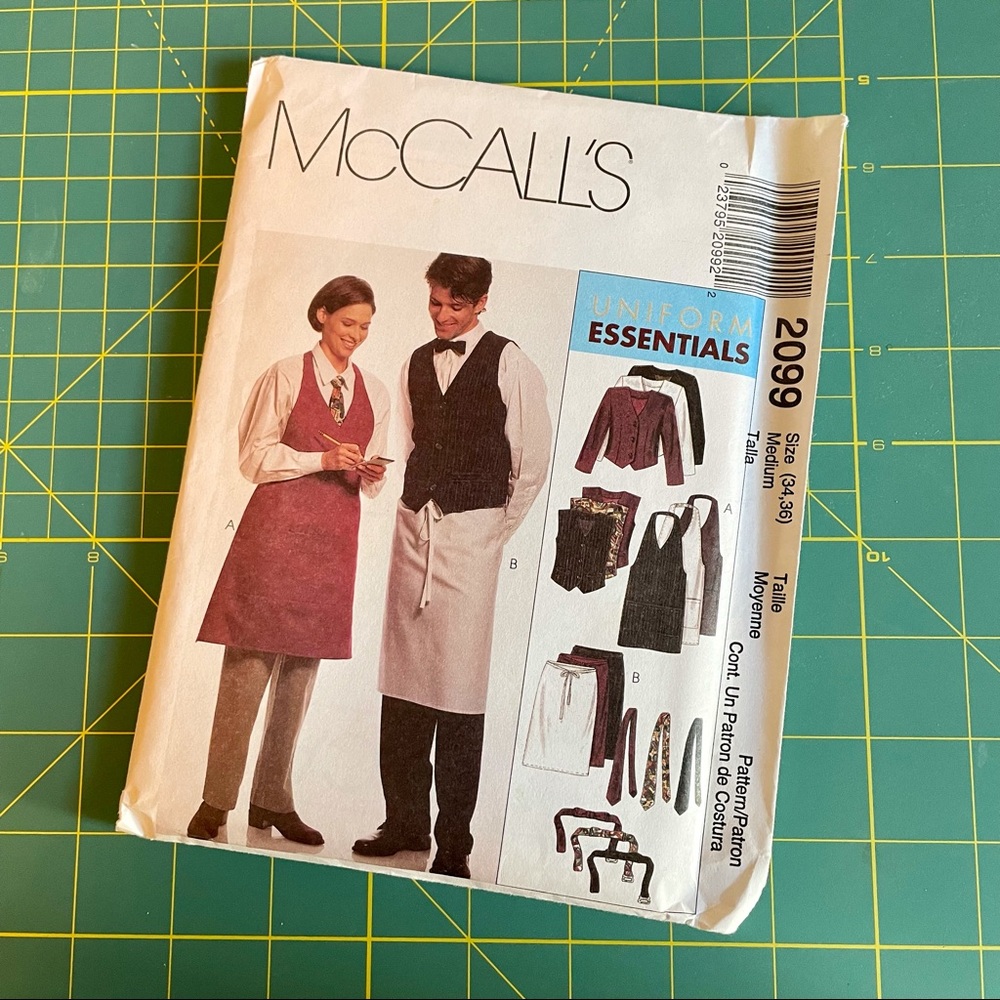 McCall’s Uniform Essentials Pattern #2099
